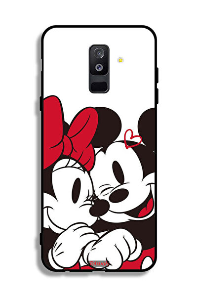 Tolwak سامسونج جالكسي A6 بلس (2018) غطاء واقي بغطاء حماية ميكي ماوس