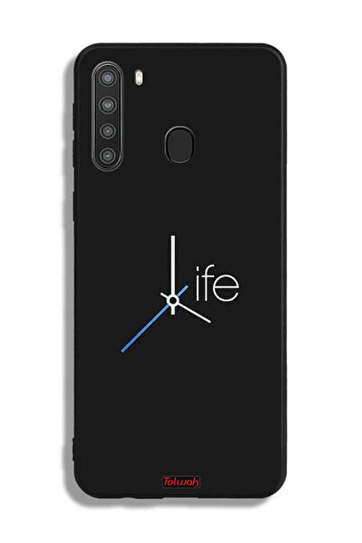 Tolwak غطاء حماية من سامسونج جالكسي A21 لايف كلوك