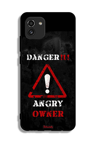 Tolwak غطاء حماية لهاتف Samsung Galaxy A03 - مالك غاضب
