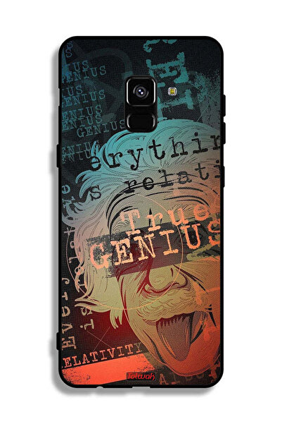 Tolwak غطاء حماية لهاتف Samsung Galaxy A8 Plus (2018) True Genius