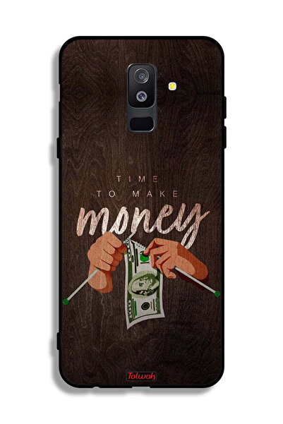Tolwak غطاء حماية لهاتف Samsung Galaxy A6 Plus (2018) - حان وقت جني الأموال