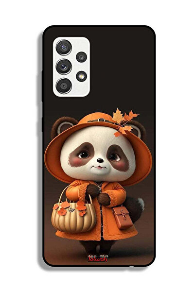 Tolwak Samsung Galaxy M32 5G Protective Case Cover Cute Panda Lady Style