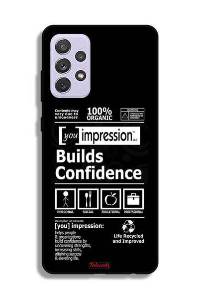 Tolwak غطاء حماية لهاتف Samsung Galaxy A72 5G ملصق يعزز الثقة