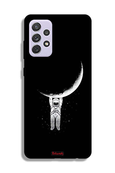 Tolwak Samsung Galaxy A72 5G Protective Case Cover Hanging From Moon