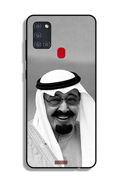 Tolwak غطاء حماية لهاتف سامسونج جالكسي A21s صورة الملك عبد الله مبتسمًا