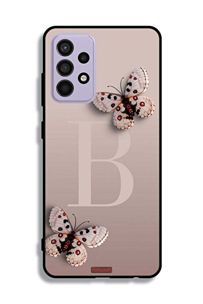 Tolwak غطاء حماية لهاتف سامسونج جالكسي A52 بنقشة فراشات