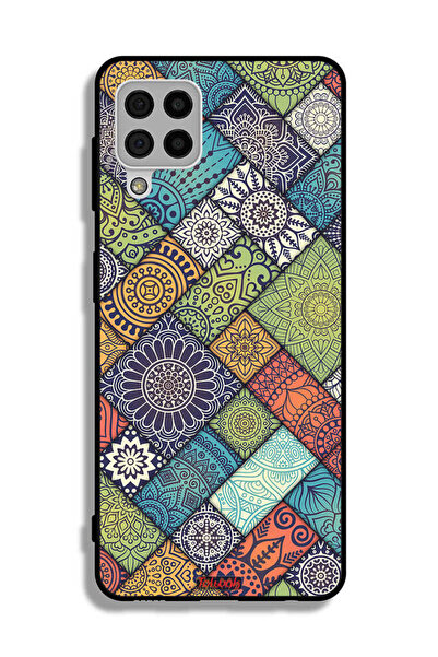 Tolwak غطاء حماية لهاتف سامسونج جالاكسي A22 4G بنمط ماندالا