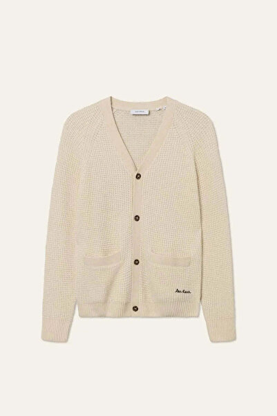 American Rag Cie Grady Waffle Cardigan: سترة أنيقة ودافئة من صوف الأغنام عالية الجودة