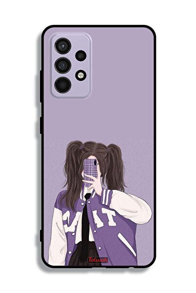 Tolwak غطاء حماية لهاتف سامسونج جالكسي A52 لالتقاط صورة سيلفي