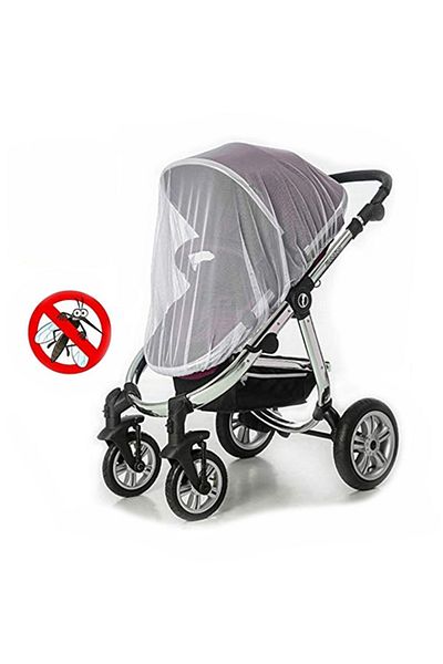 Factorial Baby Stroller Fly Screen for Children and Babies Elastic Bed Crib Pushchair Fly Insect Bee Curtain