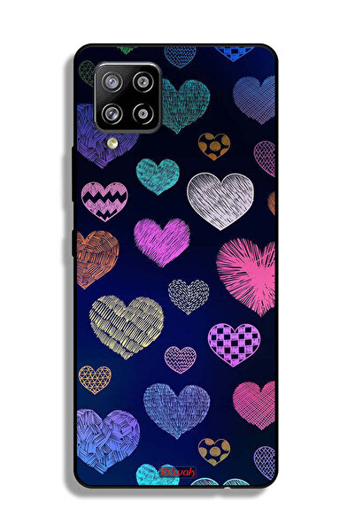 Tolwak غطاء حماية لهاتف سامسونج جالاكسي A42 5G بنقشة قلوب داجا