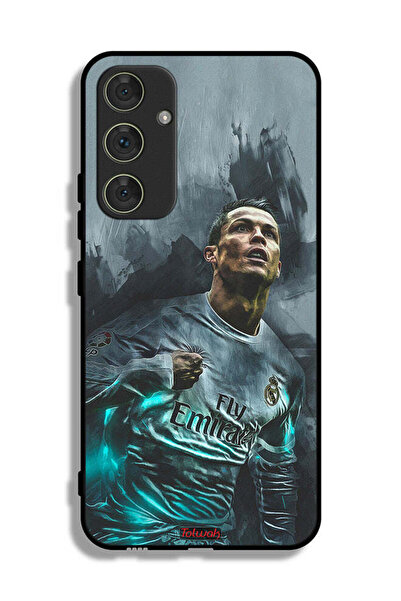Tolwak غطاء حماية لهاتف سامسونج جالاكسي A54 5G برسومات كريستيانو رونالدو