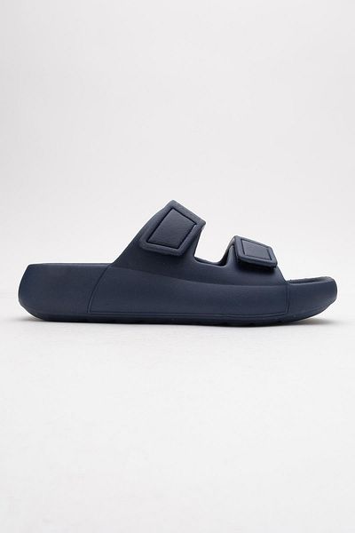 CCWAY AYAKKABI Men's Buckle Slippers Laci̇