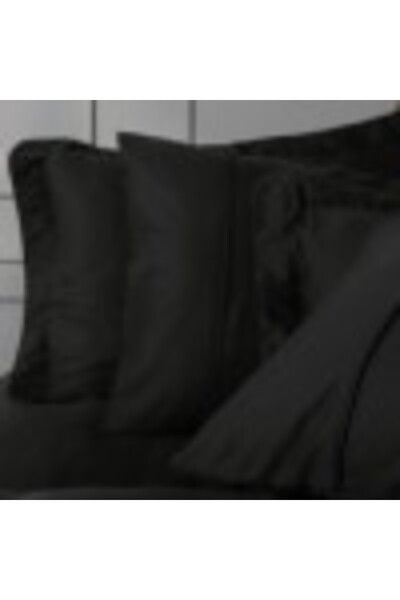 Cotton Box Luxury bed linen made of lyocell and cotton, Cotton Box, Silky Satin Black