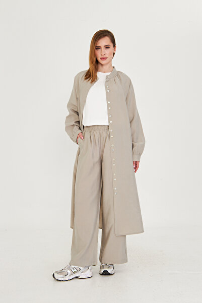 Fezzal Μακρύ πουκάμισο Cupra με μανίκια Reglan