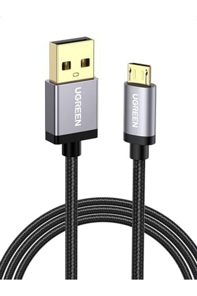 Ugreen Micro USB Cable 0.5M, 18W Fast Quick Charger Cable, QC 3.0 Micro USB 2.0 Android Charging Cor