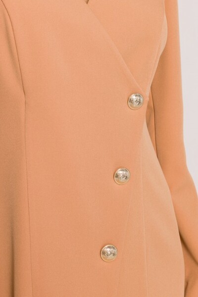 Made of Emotion Blazer dress with gold buttons