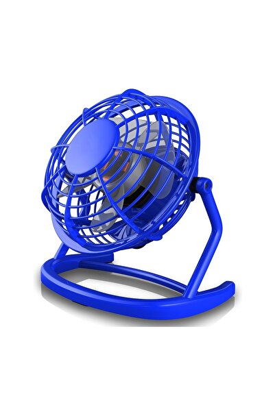 vivo Table fan, with USB, diameter 14 cm, blue, Vivo T1527-BLUE
