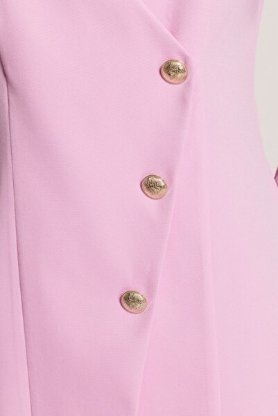 Made of Emotion Blazer dress with gold buttons