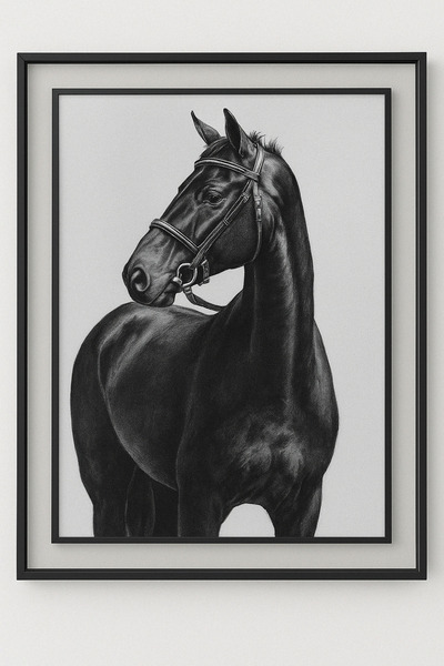 THE IVY CONCEPT STORE The Noble Run Serisi Çerçeveli Tablo