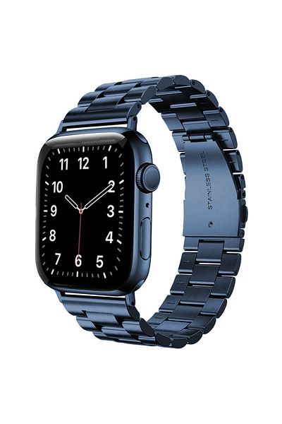 O Ozone Apple Watch Ultra 49mm / 45mm / 44mm / 42mm | Metal Straps | Blue