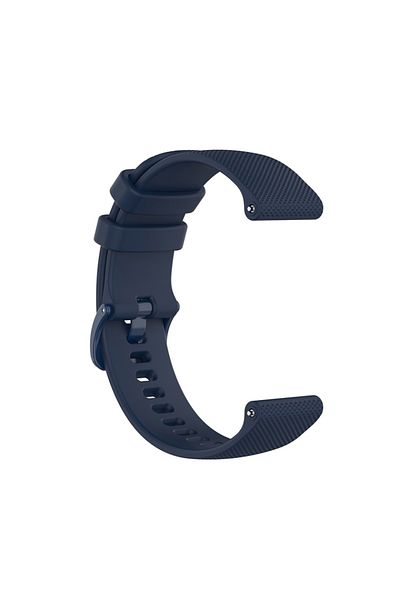SKYDDAR INNOVATION Curea din silicon pentru Samsung Galaxy Watch 4/5/Active 2, Huawei Watch GT 3 /GT 3 Pro, W006 - Albastră