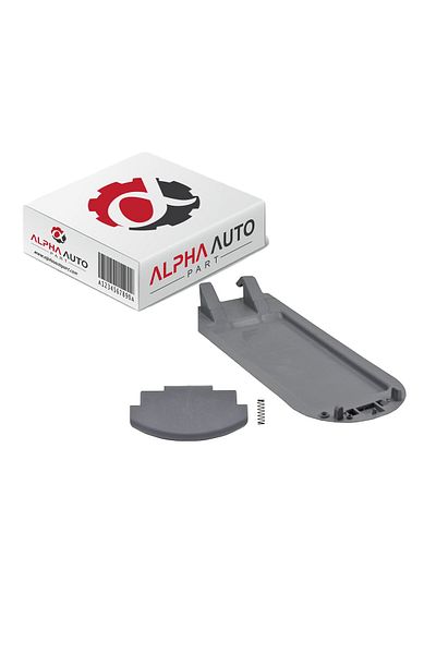 ALPHA AUTO PART Armrest Lower Cover and Latch for Skoda Octavia, Seat Ibiza-Gray