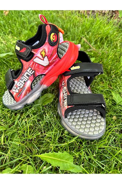 Vicco Size 22-30 Lighted Non-Slip Comfortable Sole Boys Sandals