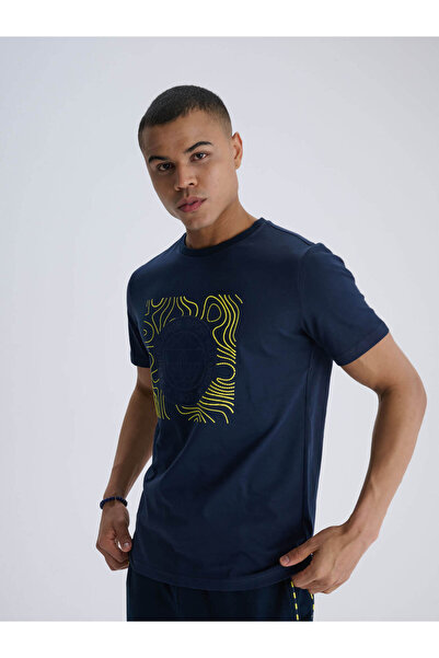 Fenerbahçe ERKEK TRIBUN TEK RENK LOGOLU TSHIRT