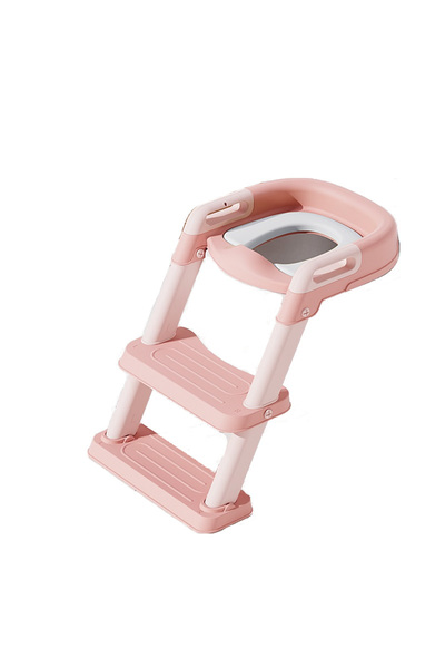 Little Mom Reductor toaleta pentru copii, Little Mom, pliabil cu scara, inalt...