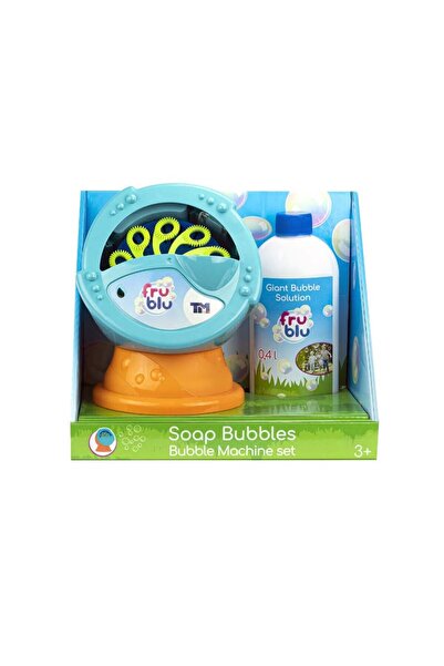 Frublu Set de bule de săpun Fru Blu - Aparat de bule, cu soluție de bule de 4...