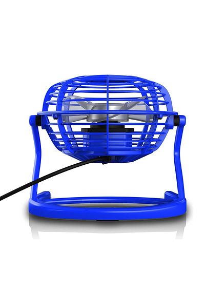 vivo Ventilator de masa, cu USB, diametru 14 cm, albastru, Vivo T1527-BLUE