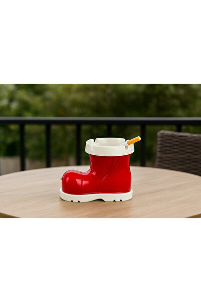 LUCES DESİGN Bot Küllük Kokusuz,Yanmaz Renkli Kokusuz Bot Küllük Plastik Küllük