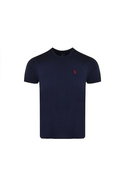U.S. Polo Assn. Men's T-Shirt, U.S. Polo Assn., Dark Blue, Cotton, S-M