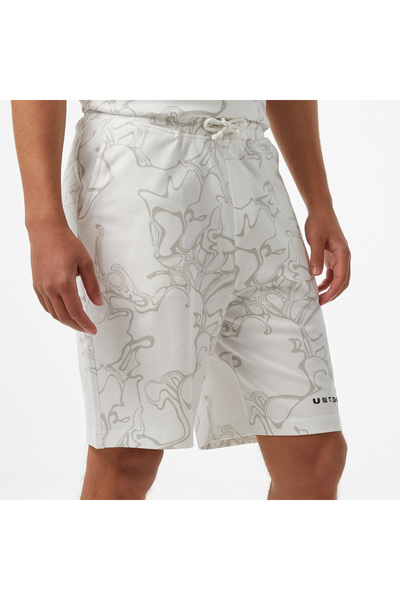 United 4 UNITED4 Erkek Krem Şort