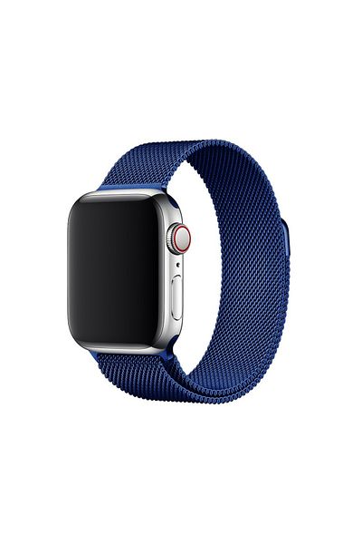 O Ozone Apple Watch 41mm / 40mm / 38mm | Milanese Loop Metal Watch Band Strap | Blue