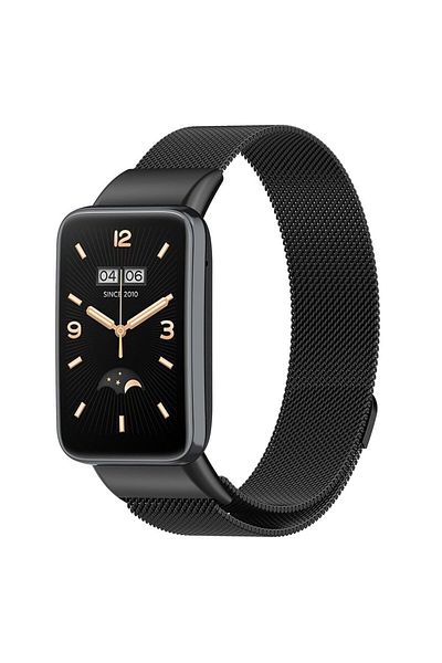 O Ozone Milanese Loop Strap for Mi Band 7 Pro- Black