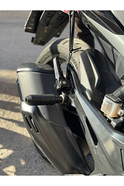 YÜKSELEN 🛡️ Bajaj Dominar 250 / 400 Uyumlu Egzoz Koruma Takozu – Plastik (1 ...