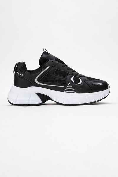 CCWAY AYAKKABI Men's Anorak Sports Shoes Black White