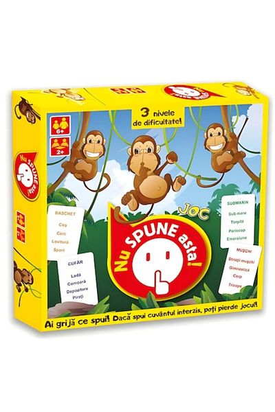 OEM 'Don't Say That!' Board Game – Fun and Creative Thinking Skills Development on