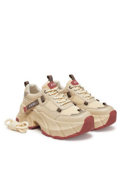GOE Teniși bej pentru femei GOE-RR2N4053 BEŻ/BEIGE