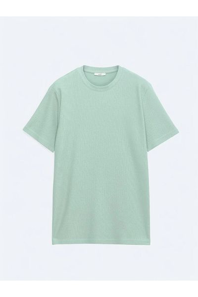 Kip Mint Crew Neck 100% Cotton T-Shirt