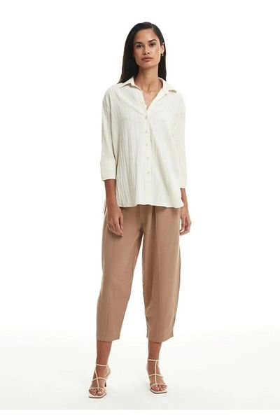 Quzu 23Y11576 Quz Side Slit Shirt