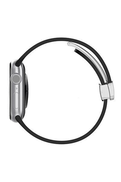 SKYDDAR INNOVATION Λουράκι σιλικόνης για Apple Watch 1/2/3/4/5/6/7/8/9/SE/SE 2 (38/40/41mm), W011 - Μπλε