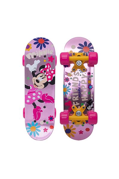 Seven Minnie Mouse plastic skateboard, Disney