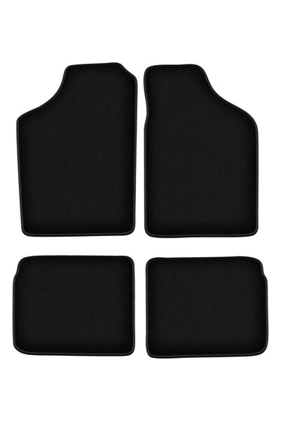 shumee Covorașe BASIC negre din velur pentru: Volkswagen Polo II coupe, hatch...