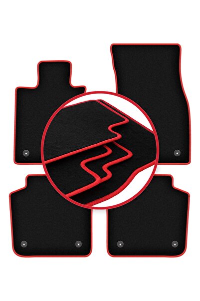 shumee Covorașe auto CARLUX-RED pentru: BMW 7 G12 sedan lung (2015-)