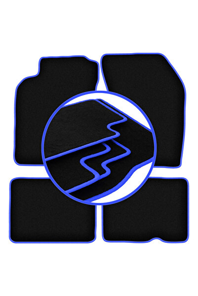 shumee Covorașe auto CARLUX-BLUE pentru: Nissan Almera N15 hatchback, sedan (...