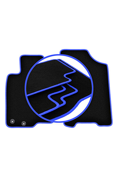 shumee Covorașe auto CARLUX-BLUE pentru: Nissan Navara IV pickup (2014-)