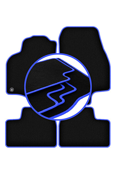 shumee Covorașe auto CARLUX-BLUE pentru: Opel Astra G cabrio, Coupe, bertone (1998-2009)